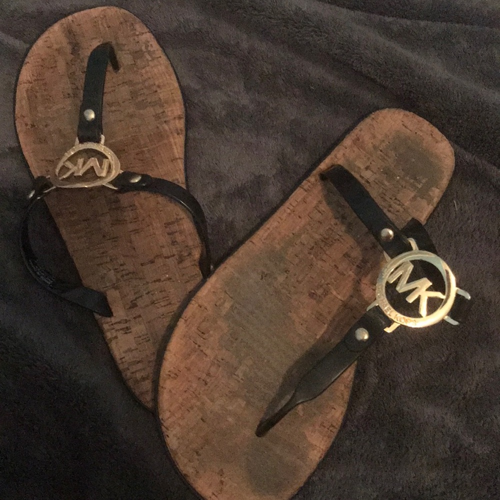 Authentic Michael kors flip flops!